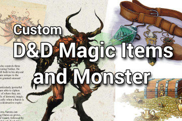 Demonic Encounters | Custom D&D 5e Magic Items and Monsters Cover