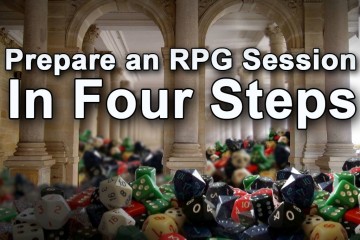 Prepare a Game Session in Four Steps