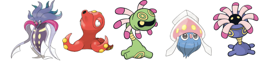 Suction Cup Pokemon