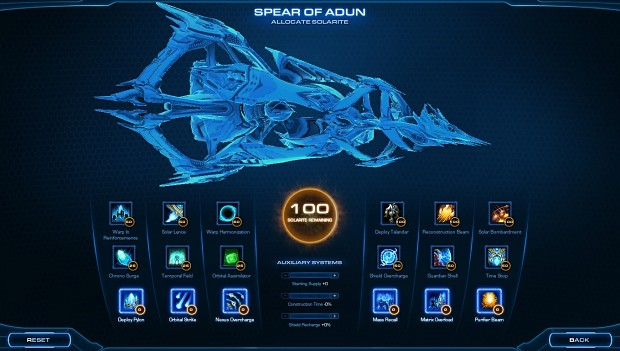 Spear of Adun Customization